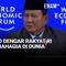 Presiden Prabowo ungkap Indonesia menjadi negara dengan rakyat yang paling bahagia dan makmur di dunia. Hal ini ia katakan dalam pidatonya di World Economic Forum 2026 di Davos, Swiss pada Kamis (22/1).