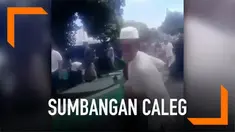 Jemaah masjid di Tidore, Maluku mengembalikan karpet sumbangan caleg. Kejadian ini terjadi karena penyumbang menyinggung jumlah suaranya yang sedikit saat pemilu.