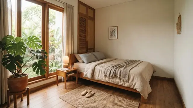 Desain Kamar Tidur dengan Panduan Palet Warna dan Pencahayaan Hangat