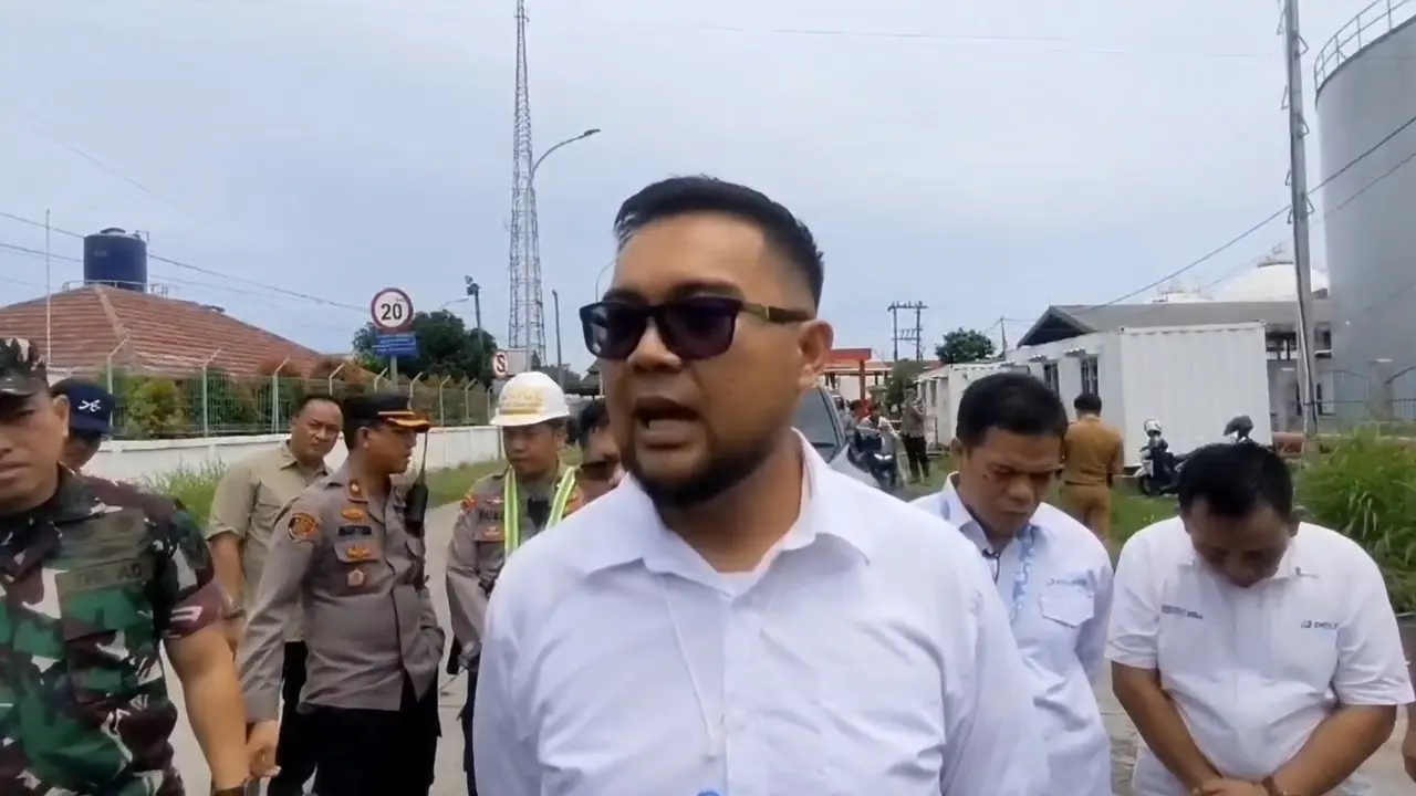 Junior Manager Fasilitasi PT Pelindo Regional II Panjang, Lingga. Foto : (Liputan6.com/Ardi).