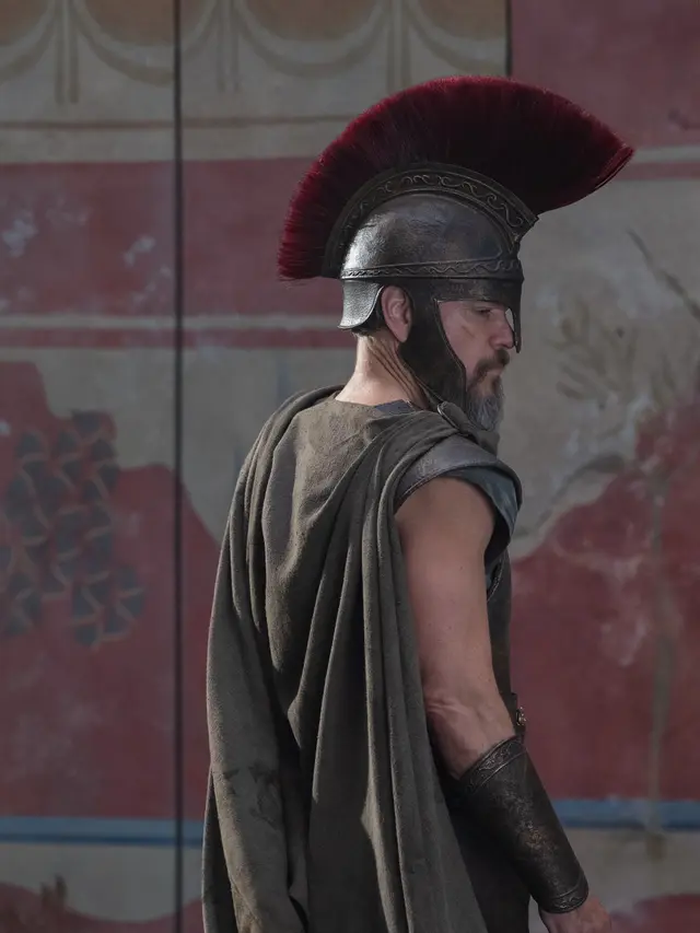 Matt Damon sebagai Odysseus. (Universal Pictures via X/ @odysseymovie)