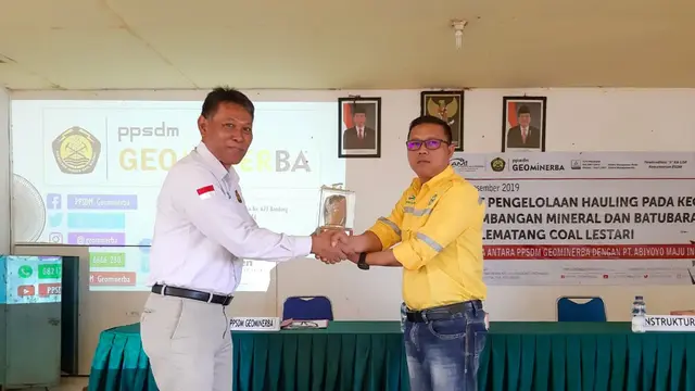 Tingkatkan Skill SDM, PPSDM Geominerba Gelar Diklat Pengelolaan Hauling