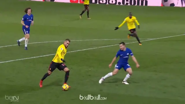 VIDEO: Gol Mengesankan Hazard Saat Chelsea Dilumat Watford