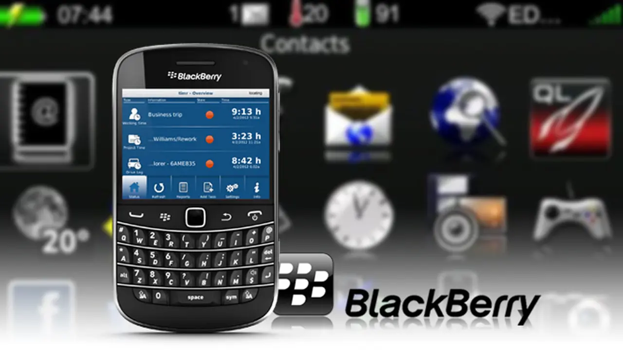 Ilustrasi BlackBerry