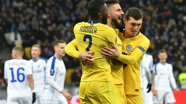 Chelsea Singkirkan Dynamo Kiev