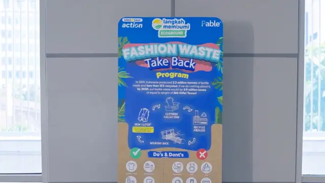 Fashion Take Back Program, Aksi Olah Limbah Fesyen Karyawan untuk Bumi