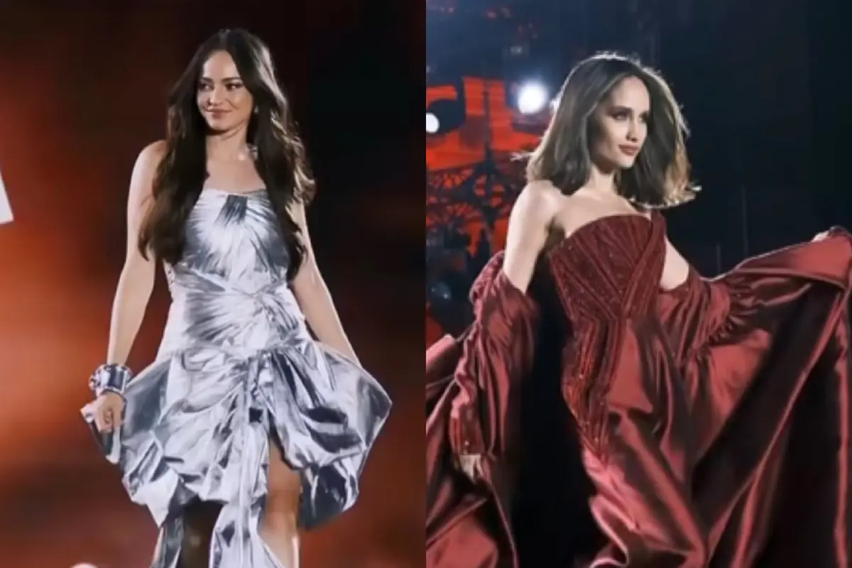 Gaya rambut Enzy Storia dan  Cinta Laura di Paris Fashion Week