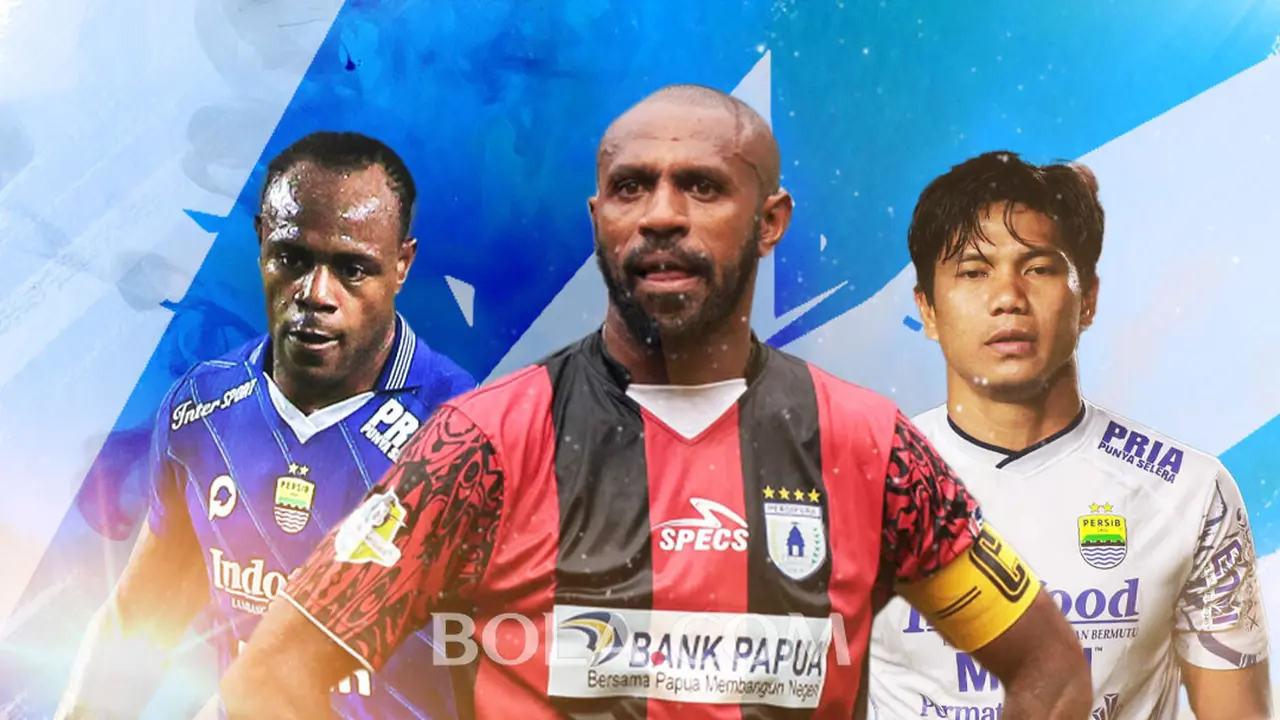 Ilustrasi - Deretan pemain dengan koleksi gelar Liga Indonesia terbanyak