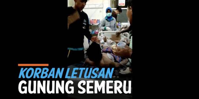 VIDEO: RSUD Lumajang Terima Banyak Korban Letusan Gunung Semeru