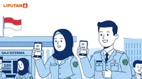 Banner Infografis Usulan Single Salary untuk PNS. (Liputan6.com/Gotri/Abdillah)