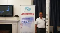 Direktur Utama PT. Pasifik Satelit Nusantara (PSN), Adi Rahman Adiwoso. Liputan6.com/Andina Librianty
