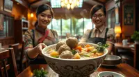 Resep Sop Bakso untuk Sahur, Hidangan Lezat dan Menghangatkan untuk Keluarga