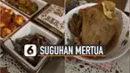 Ekspresi kambing yang nampak sedih, hingga buat sang menantu tak tega menyantapnya.