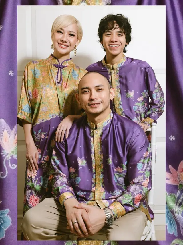 Outfit Lebaran Keluarga BCL (Instagram/@itsmebcl)