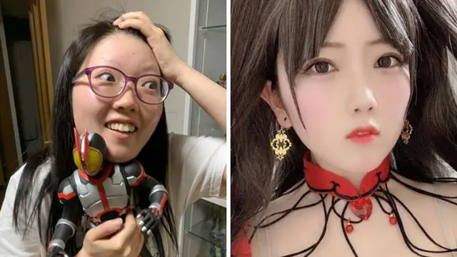 Begini 7 Muka Asli Cosplayer Bila Tak Pakai Make Up, Beda Banget