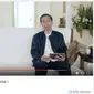 Presiden Jokowi menjawab pertanyaan bocah 13 tahun tentang minimnya lagu anak-anak. Jokowi menjawab lewat video di akun pribadi Youtube. (Foto: Youtube Presiden Joko Widodo)