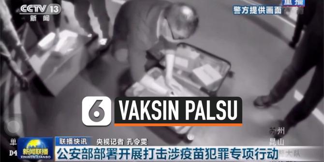 VIDEO: Waspada! Vaksin Palsu Covid-19 Diproduksi dan Dijual di China