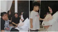 Potret Adzam Anak Sule Bertemu Selina. (Sumber: Instagram/putridelinaa)