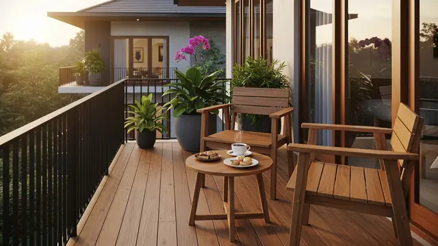 8 Model Balkon Rumah ala Kafe, Nyaman untuk Santai Sore dan Estetik untuk Hunian Modern