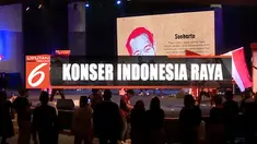 Selain itu, penonton juga diajak untuk bergoyang bersama dengan tarian daerah dari Sabang sampai Merauke.