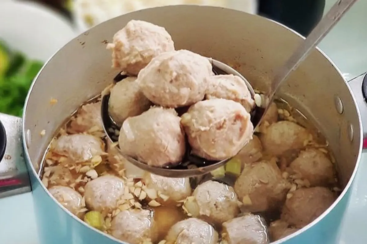 ilustrasi resep bakso kuah/doyanresep