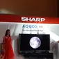 Televisi Sharp 8K (Liputan6.com/ Agustin Setyo W)