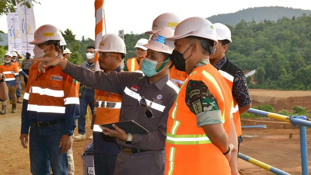 TNI menjamin stabilitas Objek Vital Nasional (Obvitnas) dan Program Proyek Strategis Nasional (PSN) smelter nikel yang sedang dibangun PT Ceria Nugraha Indotama (CNI) Group.