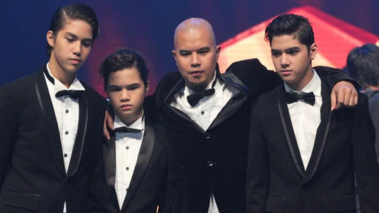 Al, El, Dul dan Ahmad Dhani (Instagram)