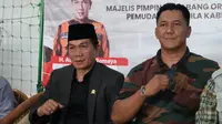 Anggota DPR RI Asep Romy saat mengikuti sosialisasi MBG di Kabupaten Bandung. (Ist)