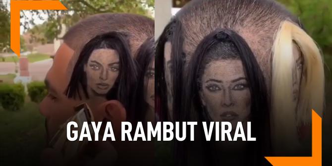 VIDEO: Viral Gaya Rambut Berbentuk Keluarga Janner