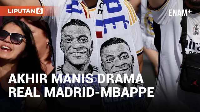 Kylian Mbappe Resmi Merapat ke Real Madrid dengan Kontrak Lima Tahun
