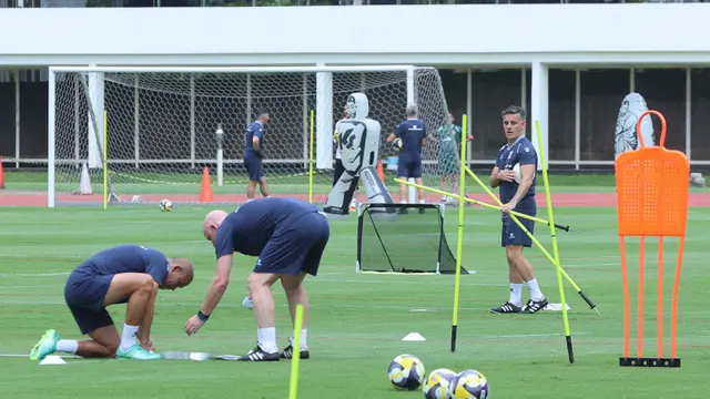 Dihadiri 15 Pemain, Timnas Indonesia Gelar Latihan Perdana Jelang FIFA Series 2026