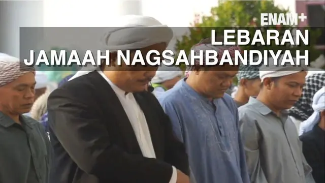 Jamaah nagsahbandiyah Sumatra Utara melaksanakan Idul Fitri lebih awal, hal ini dilakukan berdasarkan perhitungan hisab qomariyah.