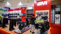GIVI Indonesia saat mengikuti salah satu pameran otomotif nasional. (ist)