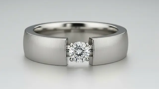 Model Cincin Nikah Mata Satu/ Ilustrasi gambar AI