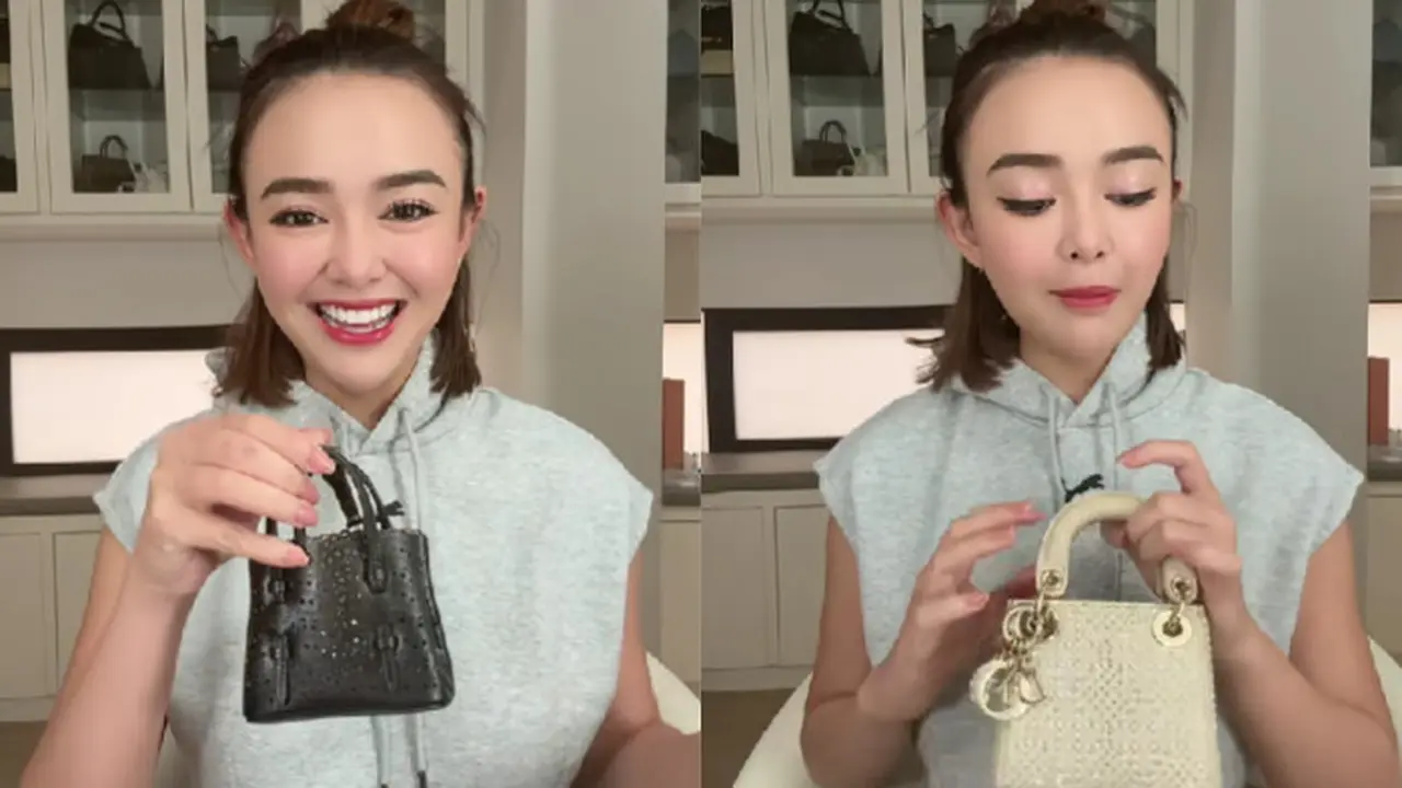 Koleksi Tas Mini Amanda Manopo (Foto: TikTok Amanda Manopo)