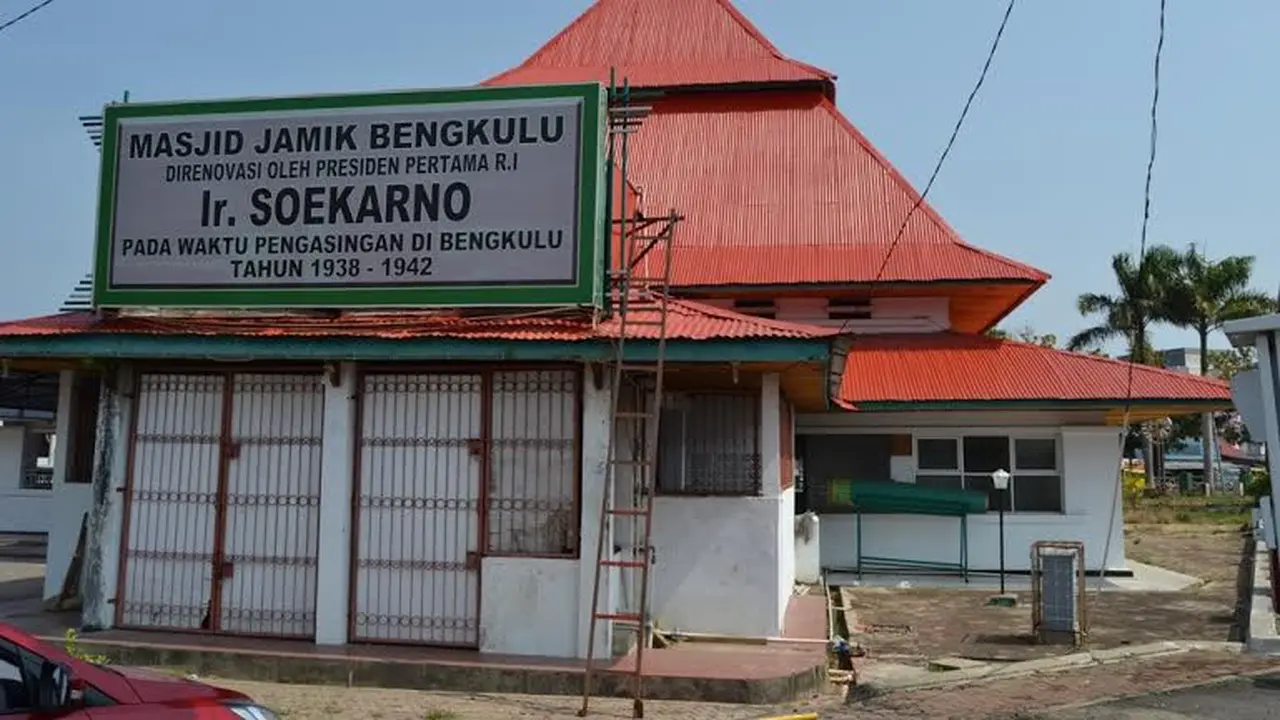 Masjid Sukarno di Bengkulu
