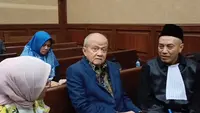 Mantan Menteri Agama Yaqut Cholil Qoumas menghadirkan Wakil Ketua Umum II Majelis Ulama Indonesia (MUI) Anwar Abbas sebagai saksi a de charge dalam sidang perkara dugaan korupsi kuota haji tambahan periode 2023-2025. (Liputan6.com/Dimas Ramadhan Wicaksana)