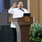Jaksa Agung ST Burhanuddin saat memberikan arahan kepada jajaran kejaksaan di Kejati Riau. (Liputan6.com/M Syukur)