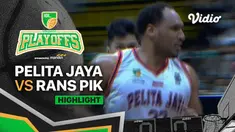 Berita Video, Highlights Pertandingan IBL 2022 antara Pelita Jaya Vs RANS PIK pada Selasa (16/8/2022)