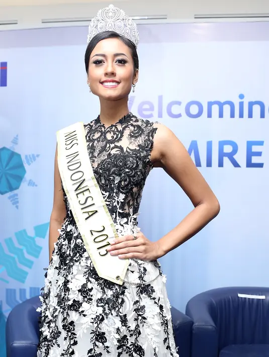 Maria membawa nama harum Indonesia di kancah Internasional lewat ajang Miss World 2015. (Andie Masela/Bintang.com)