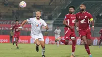 Duel&nbsp;Madura United vs PSM Makassar dalam&nbsp;pertandingan BRI Liga 1 2024/2025 di StadionGelora Bangkalan, Madura (2-3-2025). (Bola.com/Wahyu Pratama)