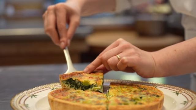 Quiche, Sajian Resmi di Penobatan Raja Charles III