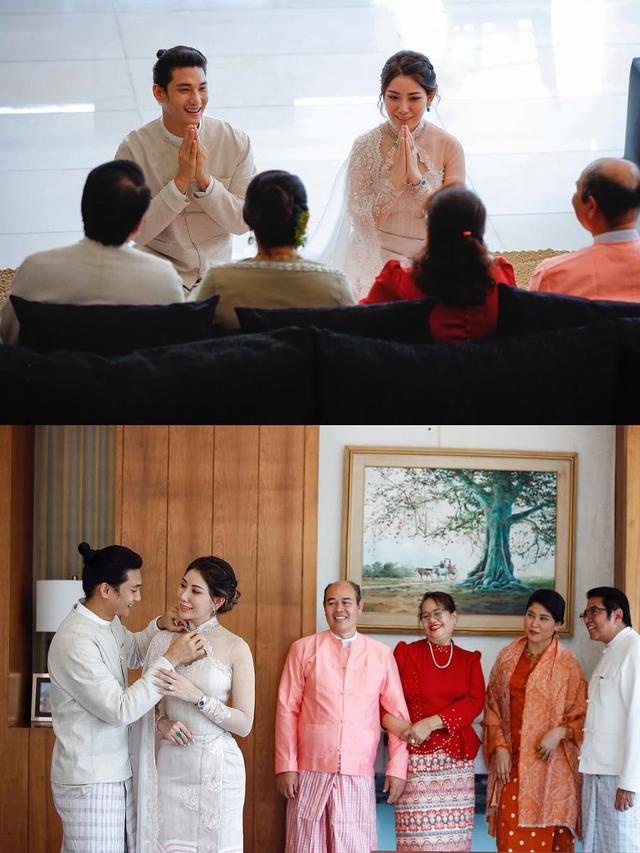 9 Potret Pernikahan Paing Takhon Eks Biksu Myanmar, Menikahi Putri Raja Minyak