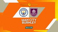 Prediksi Man City Vs Burnley - Premier League. (Bola.com/Gregah Nurikhsani)