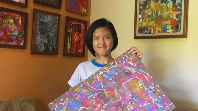 Athaya Putri Nirwasita penyandang ADHD Slow Learner Dyscalculia asal Malang. Foto: Dok Pribadi