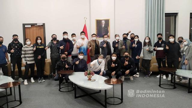 6 Potret Terkini Pebulutangkis Indonesia Pulang dari All England, Disebut Juara Sejati