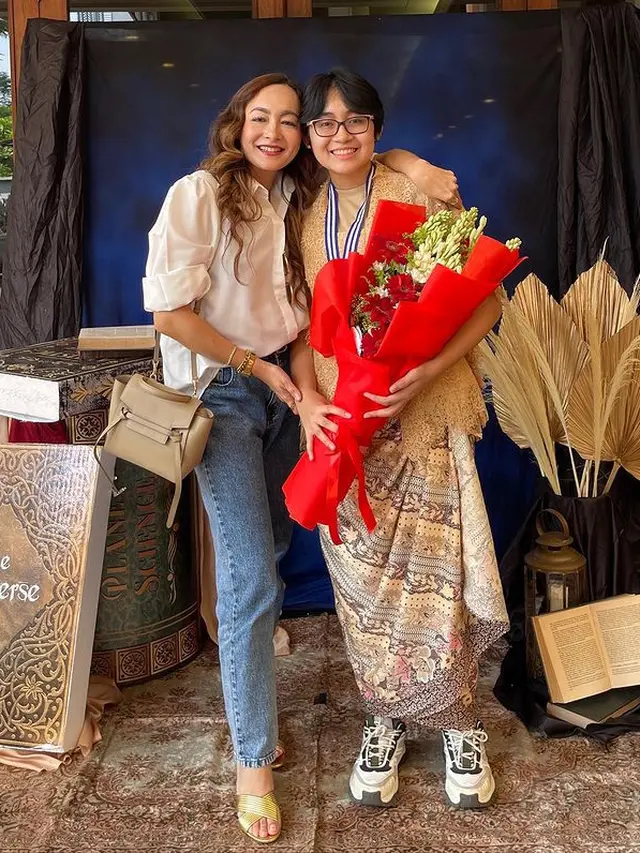 [Fimela] Brinette anak Dewi Rezer dan Marcelino Lefrandt