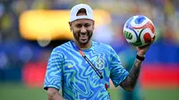 Penyerang Timnas Brasil di Piala Dunia 2026, Neymar. (Bola.com/Dok.AFP/Mauro PIMENTEL).