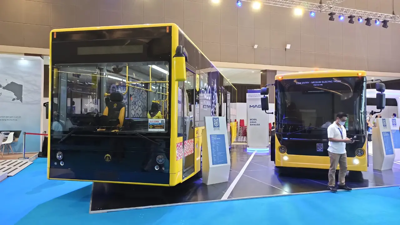 Bus Listrik MAB (Amal/Liputan6.com)